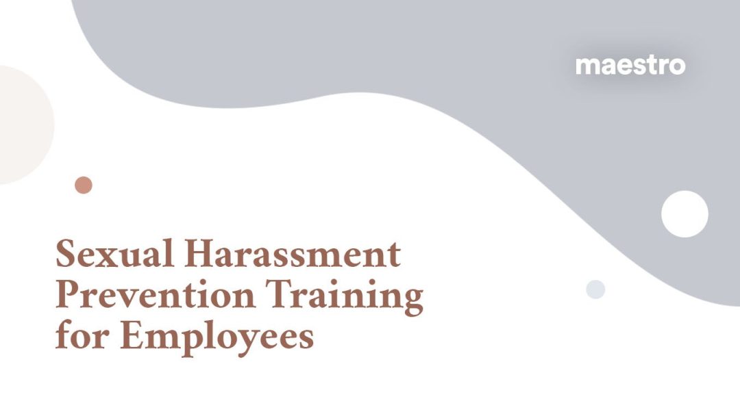 Sexual Harassment Prevention Training