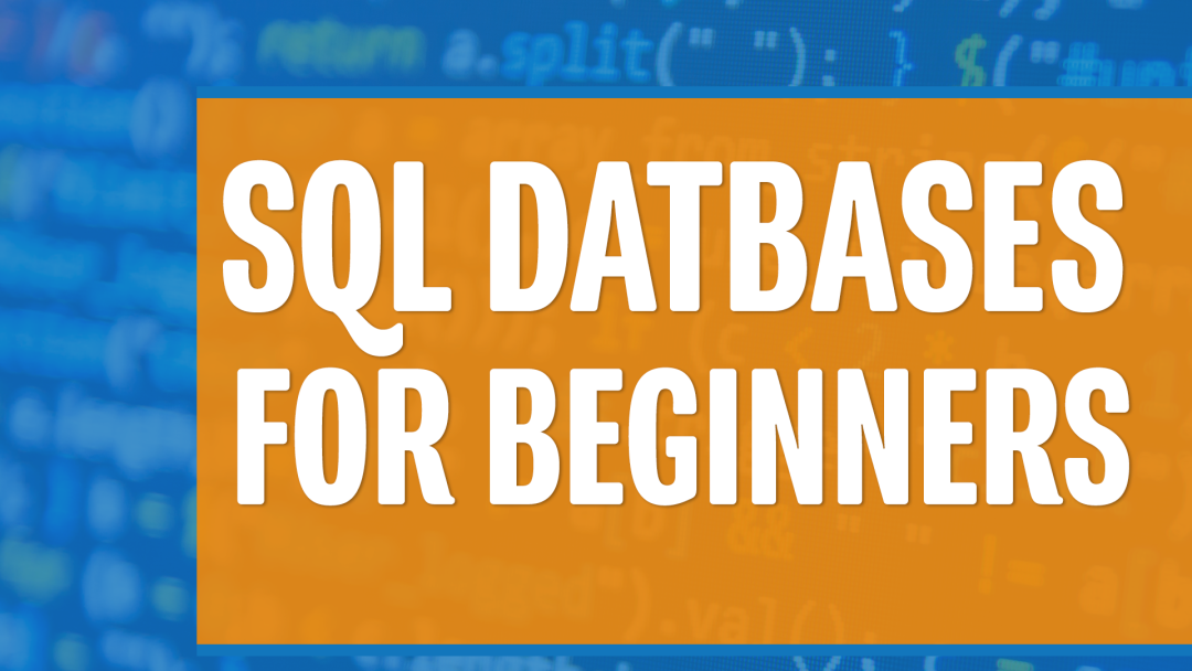 SQL Databases for Beginners