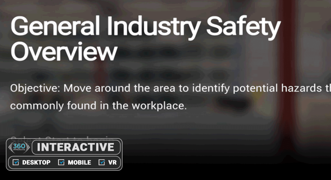 Safety Overview - General Industry - Simulation