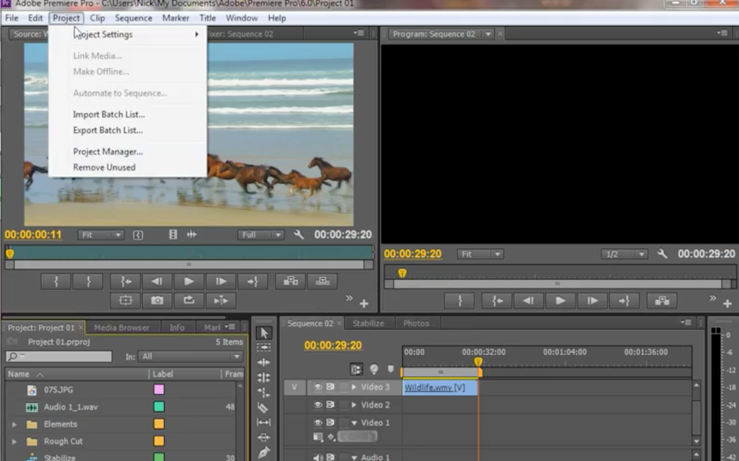 Premiere Pro CS6 (PC)