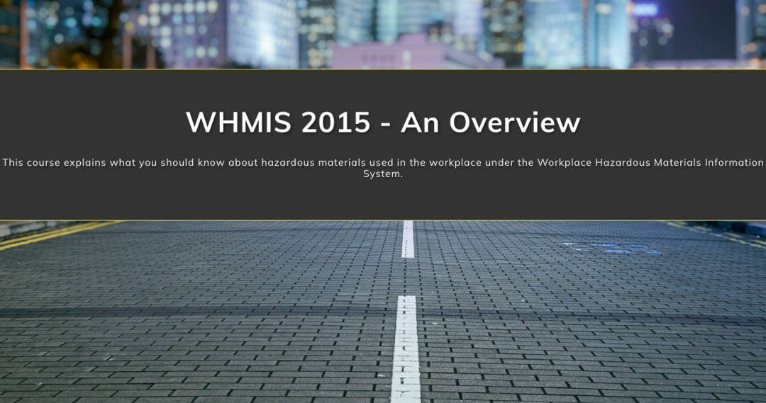 WHMIS 2015