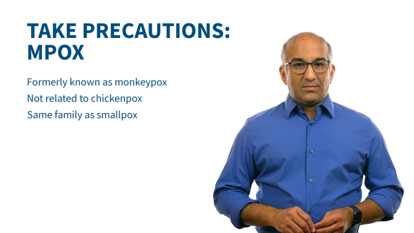 Take Precautions: Mpox