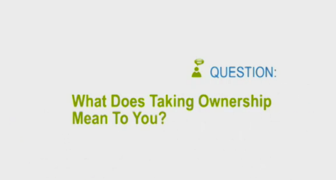 Service Matters: Taking Ownership