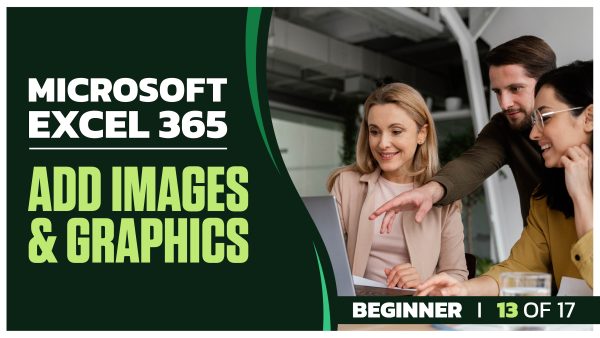 Microsoft Excel 365 for Beginners: Part 13 of 17. Add Images and Graphics