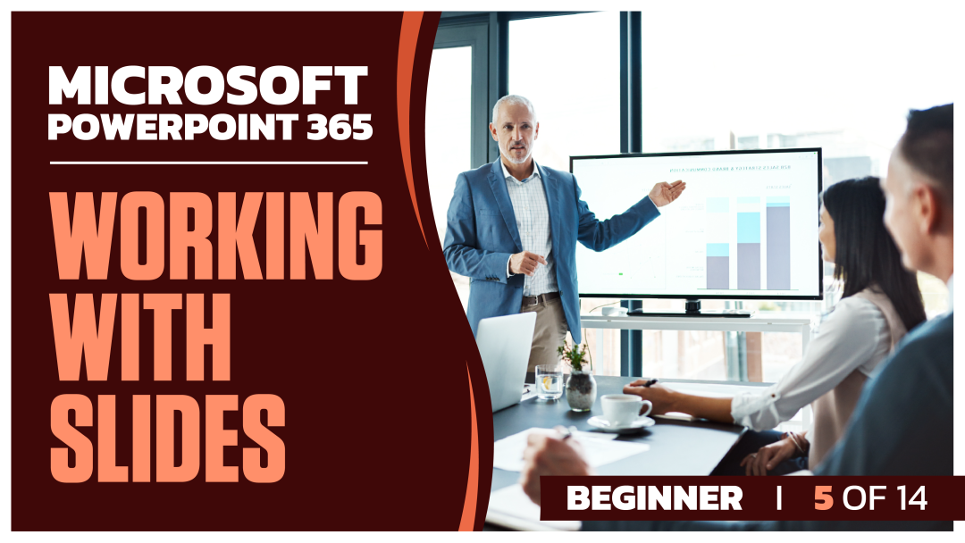 Microsoft PowerPoint 365 Beginner: Part 05 of 14. Working with Slides