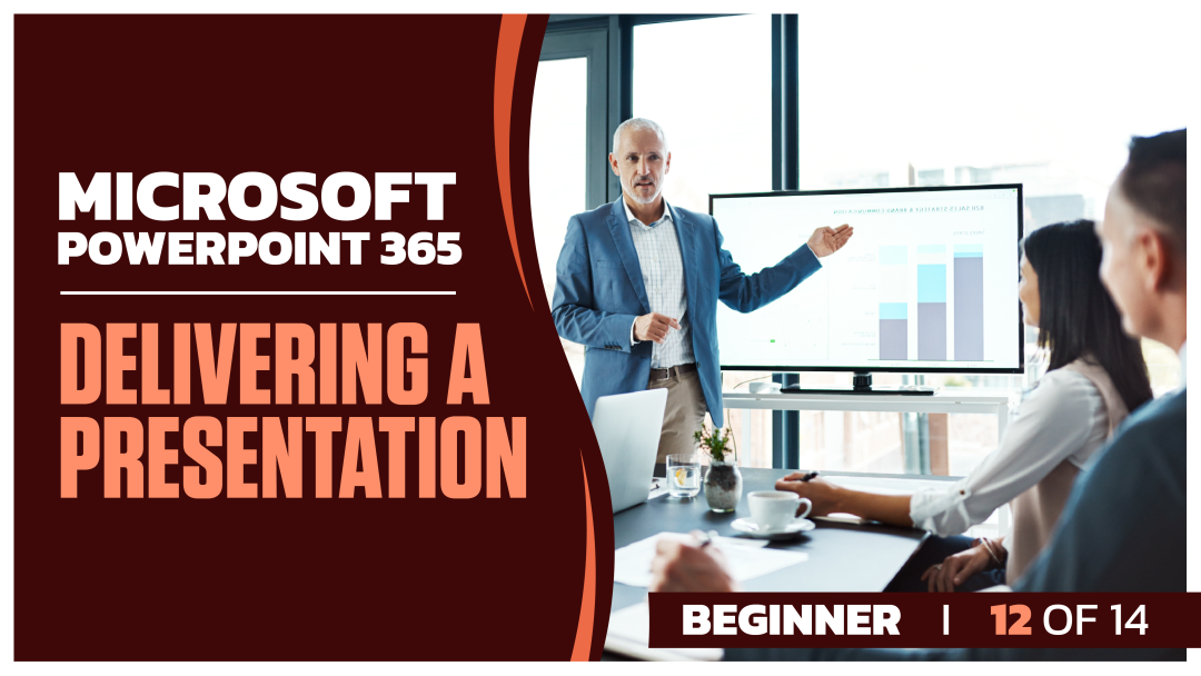Microsoft PowerPoint 365 Beginner: Part 12 of 14. Delivering a Presentation