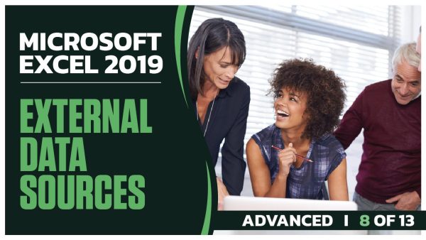 Microsoft Excel 2019 Advanced: External Data Sources: 8 of 13
