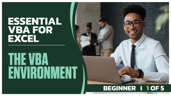 Essential VBA for Excel Beginner: Part 1 of 5. The VBA Environment