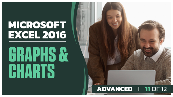 Microsoft Excel 2016 Advanced: Part 11 of 12. Graphs and Charts