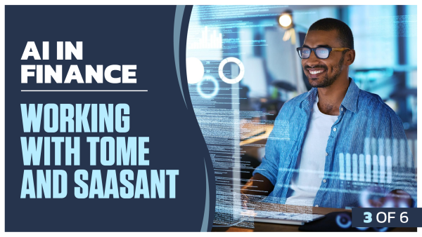 AI in Finance: Part 3 of 6. Working with Tome and SaasAnt