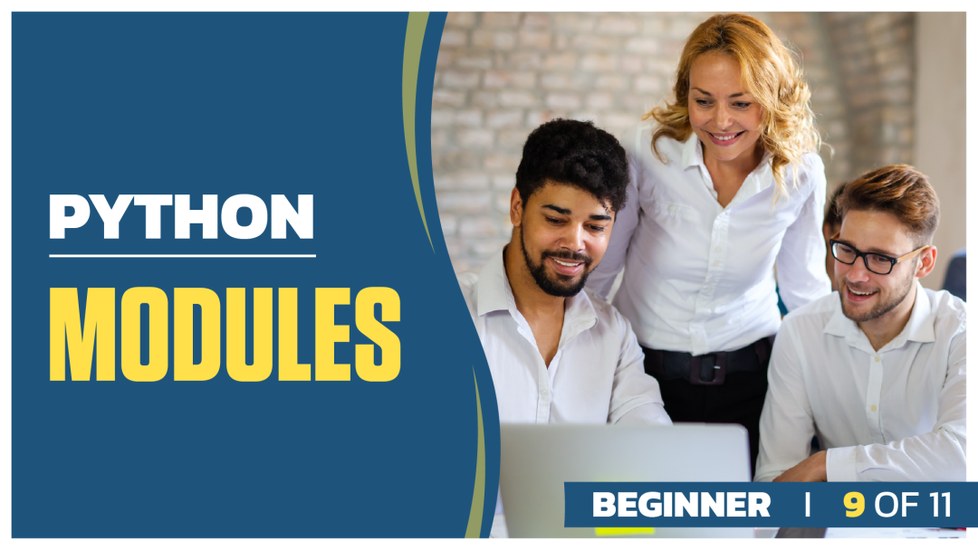 Python Beginner: Part 09 of 11. Modules