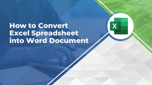 Convert Excel Spreadsheets to Word Documents