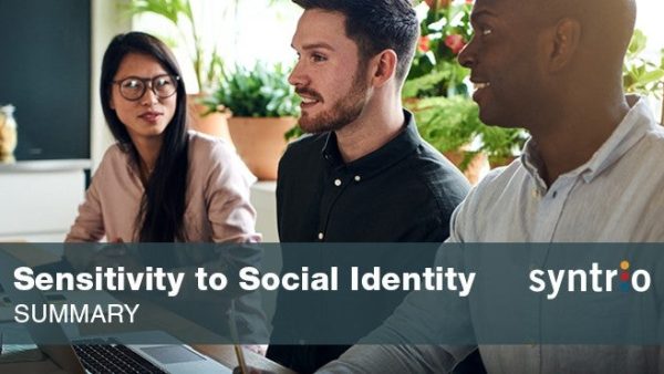 Sensitivity to Social Identity (Summary)