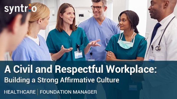 A Civil and Respectful Workplace (Healthcare - Manager - Foundation)