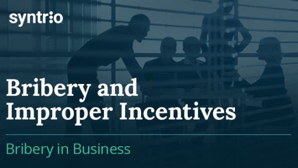 Bribery and Improper Incentives: 02. Bribery in Business
