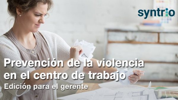 Prevención de la violencia en el centro de trabajo (Gerente)