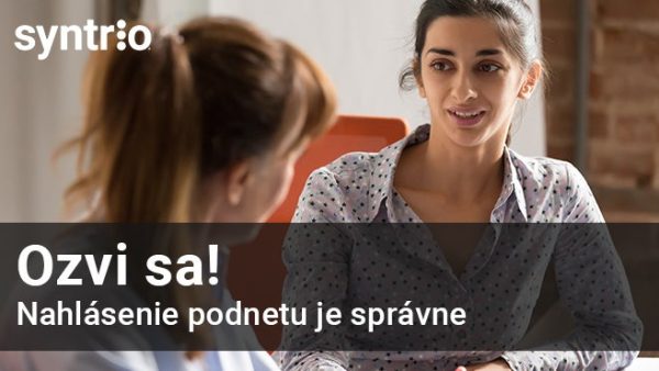 Ozvi sa! Nahlásenie podnetu je správne
