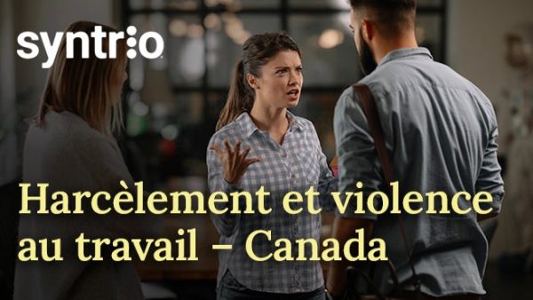 Harc√®lement et violence au travail (Canada)
