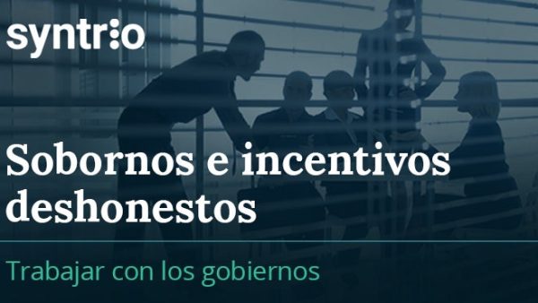 Sobornos e incentivos deshonestos:Trabajar con los gobiernos