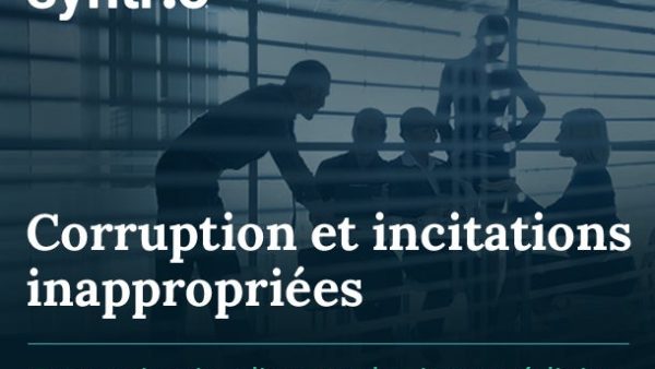 Corruption et mesures incitatives inappropriées : Corruption impliquant des intermédiaires