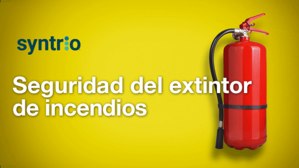 Seguridad del extintor de incendios