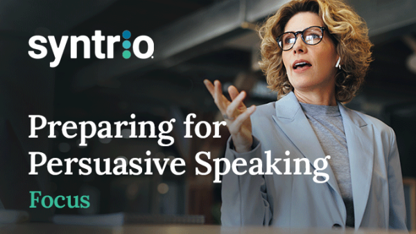 Preparing for Persuasive Speaking