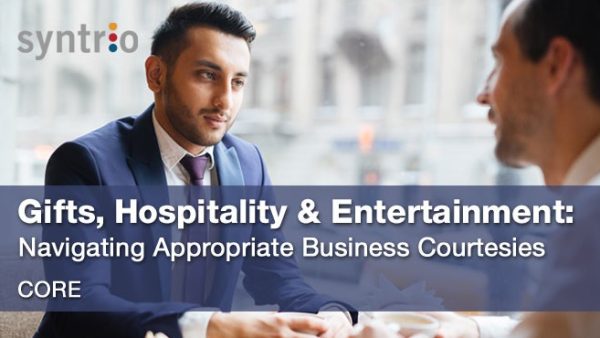 Gifts, Hospitality, and Entertainment (Core)