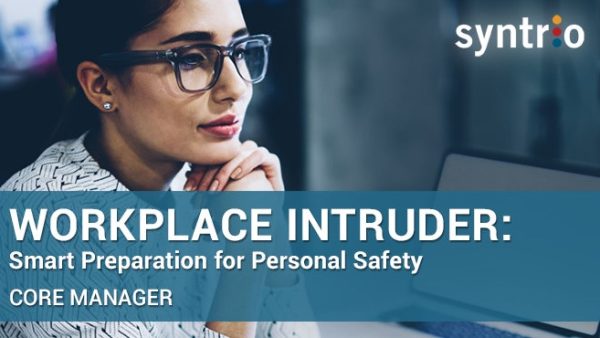 Workplace Intruder: Smart Preparation for Personal Safety (Manager - Core)