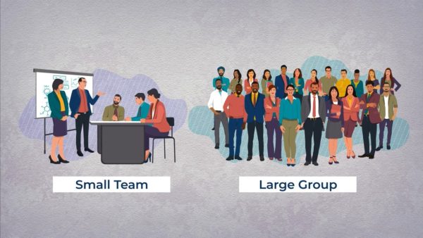 Leading Small vs. Large Groups