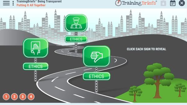 TrainingBriefs¬Æ Being Transparent