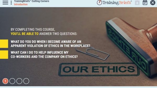 TrainingBriefs¬Æ Cutting Corners