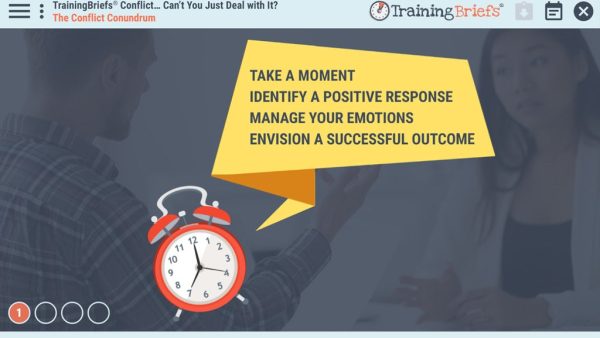 TrainingBriefs¬Æ Conflict‚Ä¶Can‚Äôt You Just Deal with It?