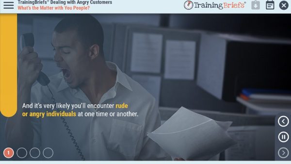 TrainingBriefs¬Æ Dealing with Angry Customers