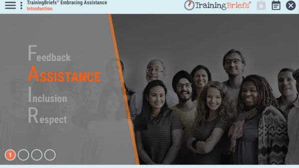 TrainingBriefs¬Æ Embracing Assistance