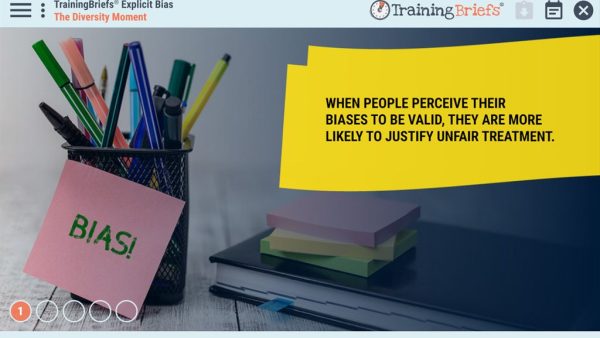TrainingBriefs¬Æ Explicit Bias