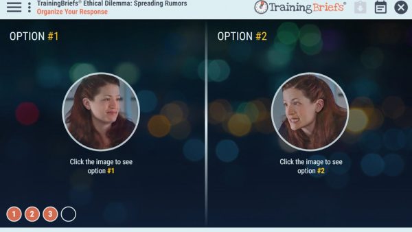 TrainingBriefs¬Æ Ethical Dilemma: Spreading Rumors