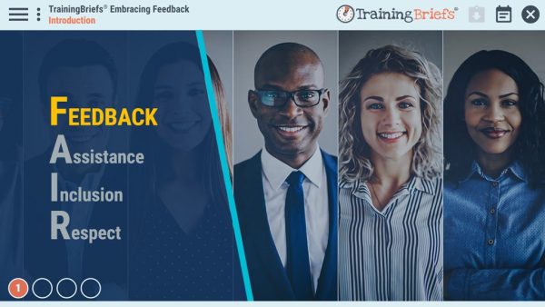 TrainingBriefs¬Æ Embracing Feedback