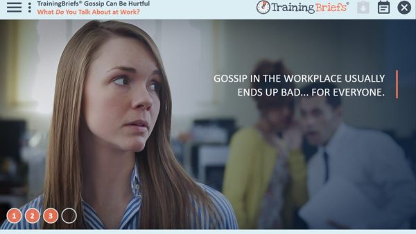 TrainingBriefs¬Æ Gossip Can Be Hurtful