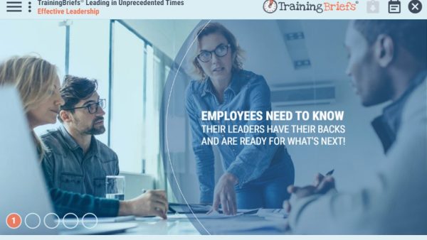 TrainingBriefs¬Æ Leading in Unprecedented Times