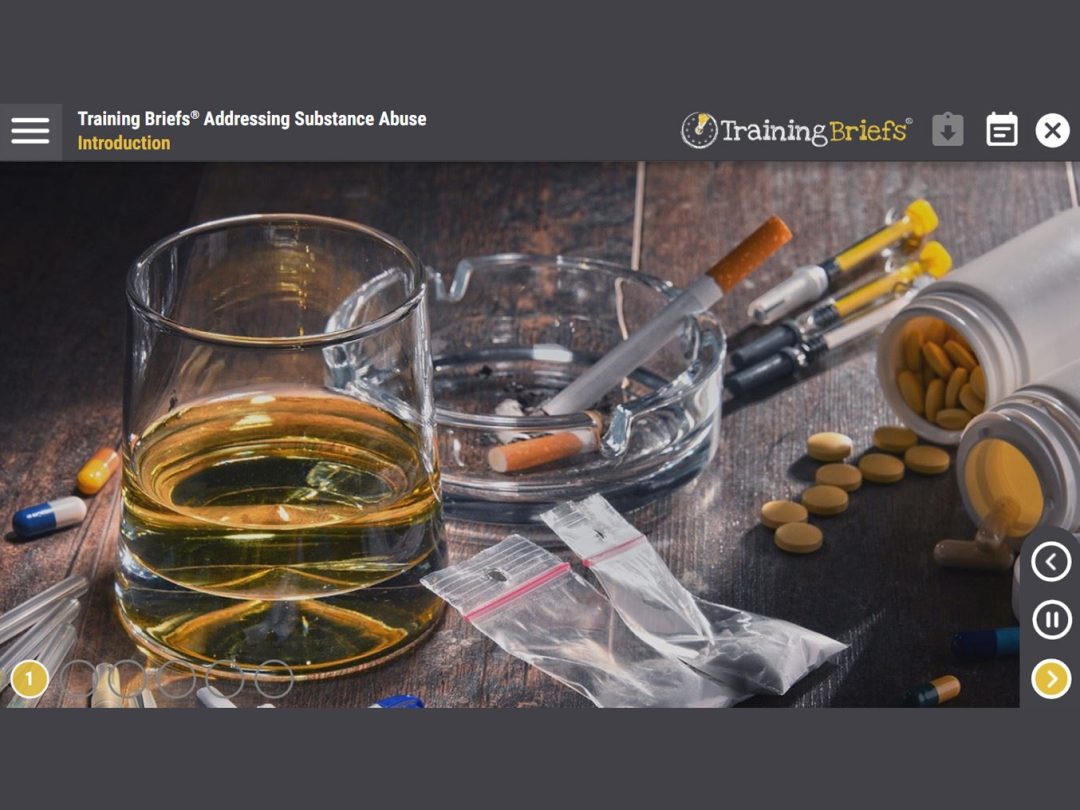 TrainingBriefs¬Æ Addressing Substance Abuse