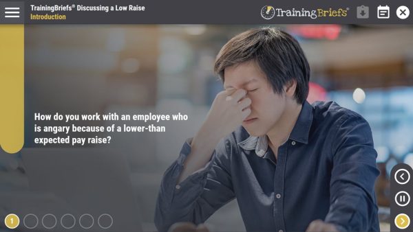 TrainingBriefs¬Æ Discussing a Low Raise