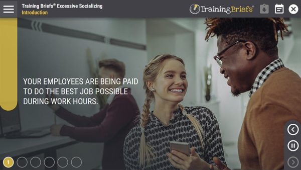 TrainingBriefs¬Æ Excessive Socializing