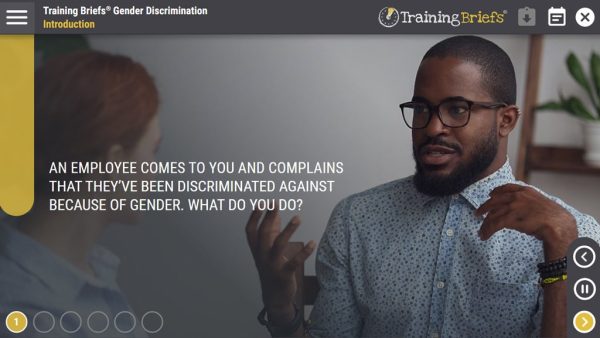 TrainingBriefs¬Æ Gender Discrimination