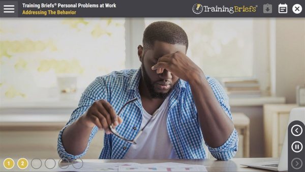 TrainingBriefs¬Æ Personal Problems at Work