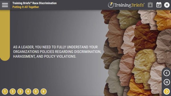 TrainingBriefs¬Æ Race Discrimination