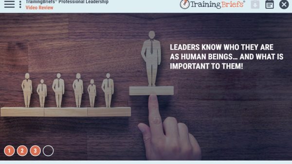 TrainingBriefs¬Æ Professional Leadership