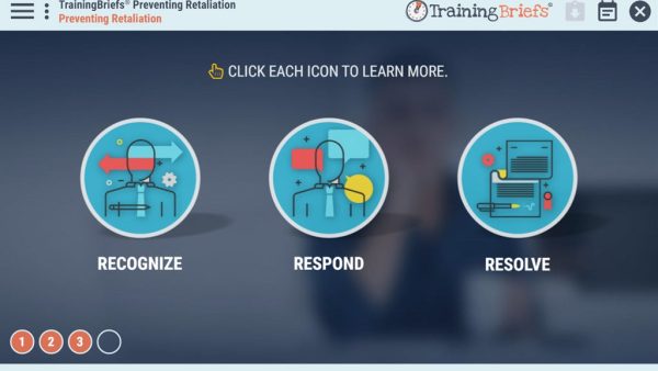 TrainingBriefs¬Æ Preventing Retaliation