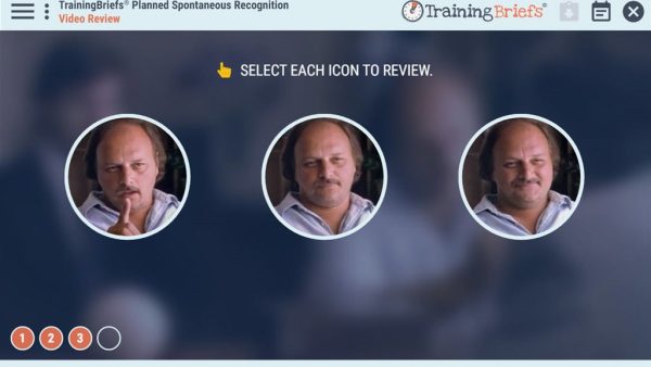 TrainingBriefs¬ÆL Planned Spontaneous Recognition