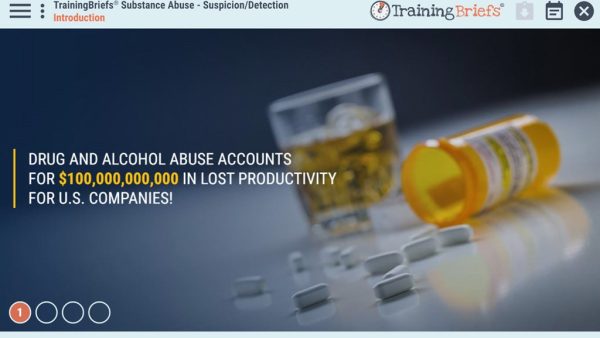 TrainingBriefs¬Æ Substance Abuse: Suspicion/Detection