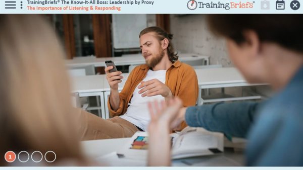 TrainingBriefs¬Æ The Know-It-All Boss - Leadership by Proxy